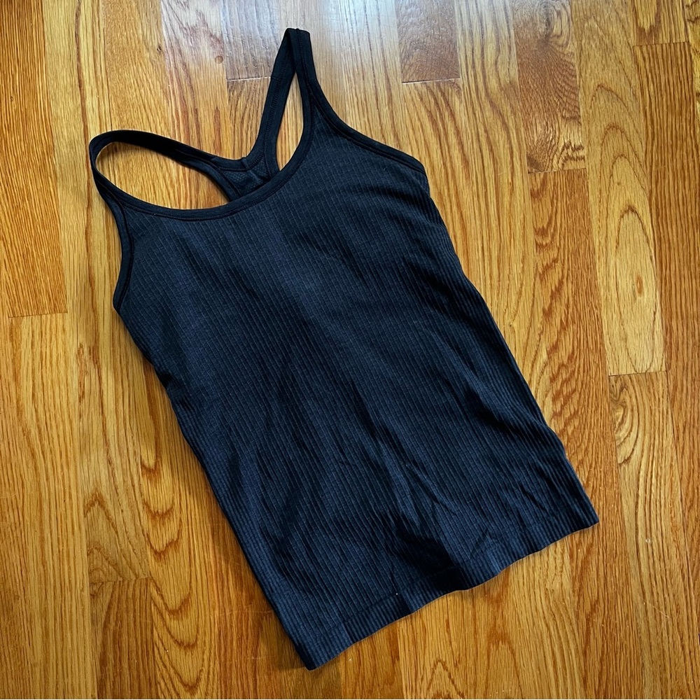 Lululemon Ebb to Street Black Tank Size 4